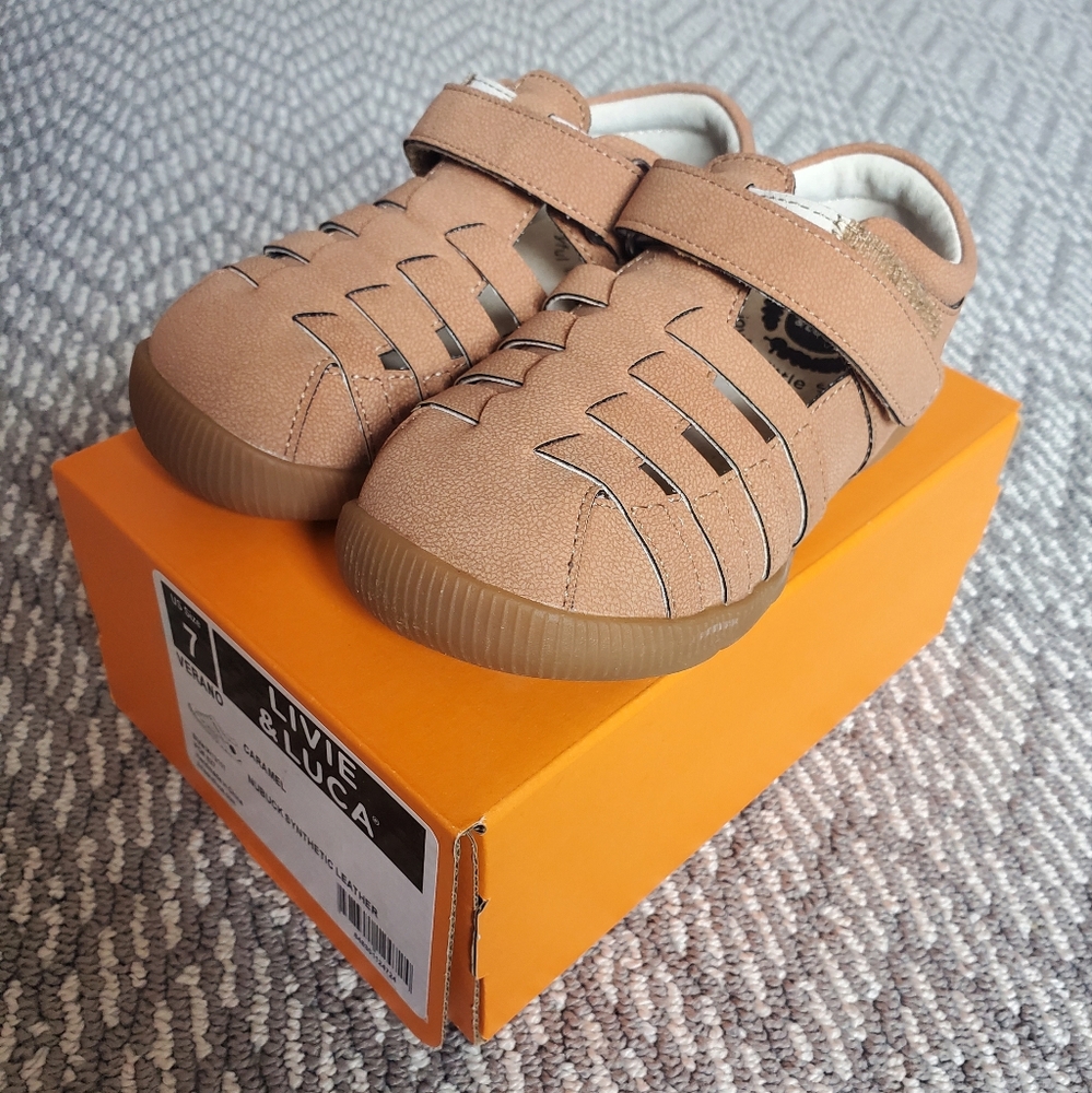 Livie & Luca Tan Kids Shoes Verano 7